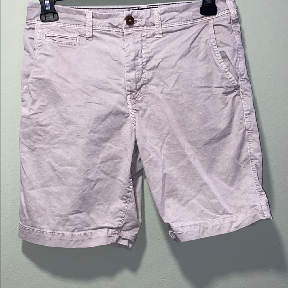 COPY - Men’s american eagle light wash grey dress shorts